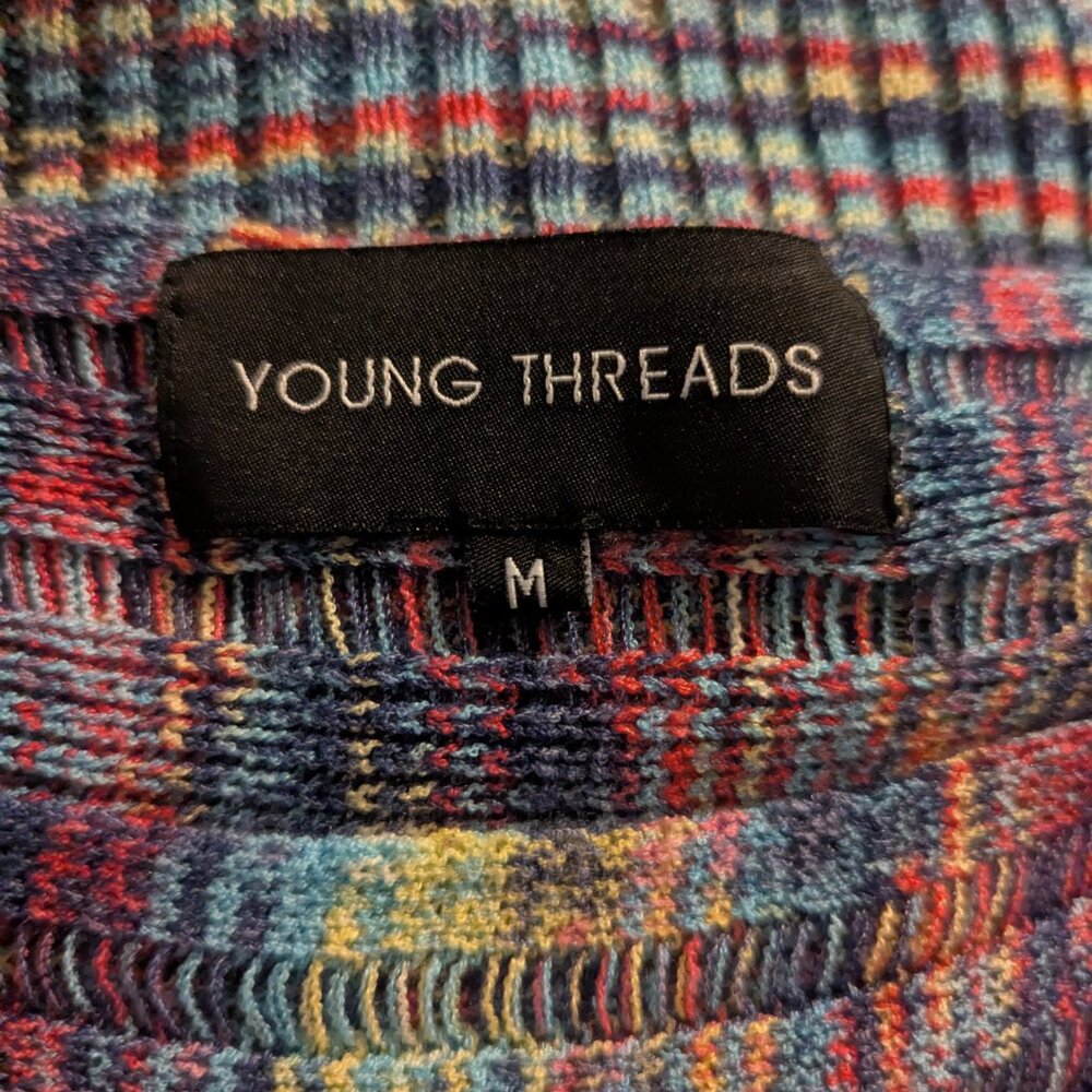 Young threads rainbow knit tunic - M - Picture 5 of 5